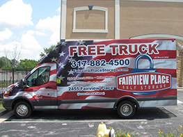 Free Moving Truck Rentals Available American Self Storage Communities Fairview Facility